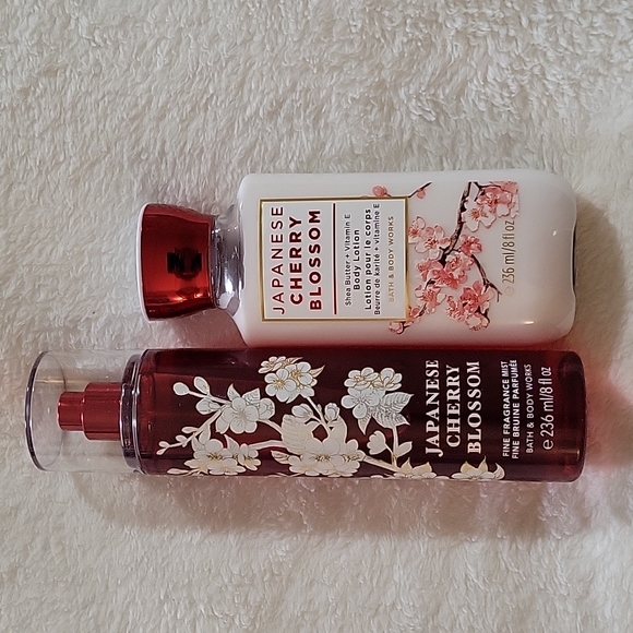 Bath & Body Works Other - BATH & BODY WORKS JAPANESE CHERRY BLOSSOM MIST 🌸 &  BODY LOTION